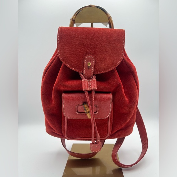 Gucci Bamboo Mini Backpack - Picture 1 of 11